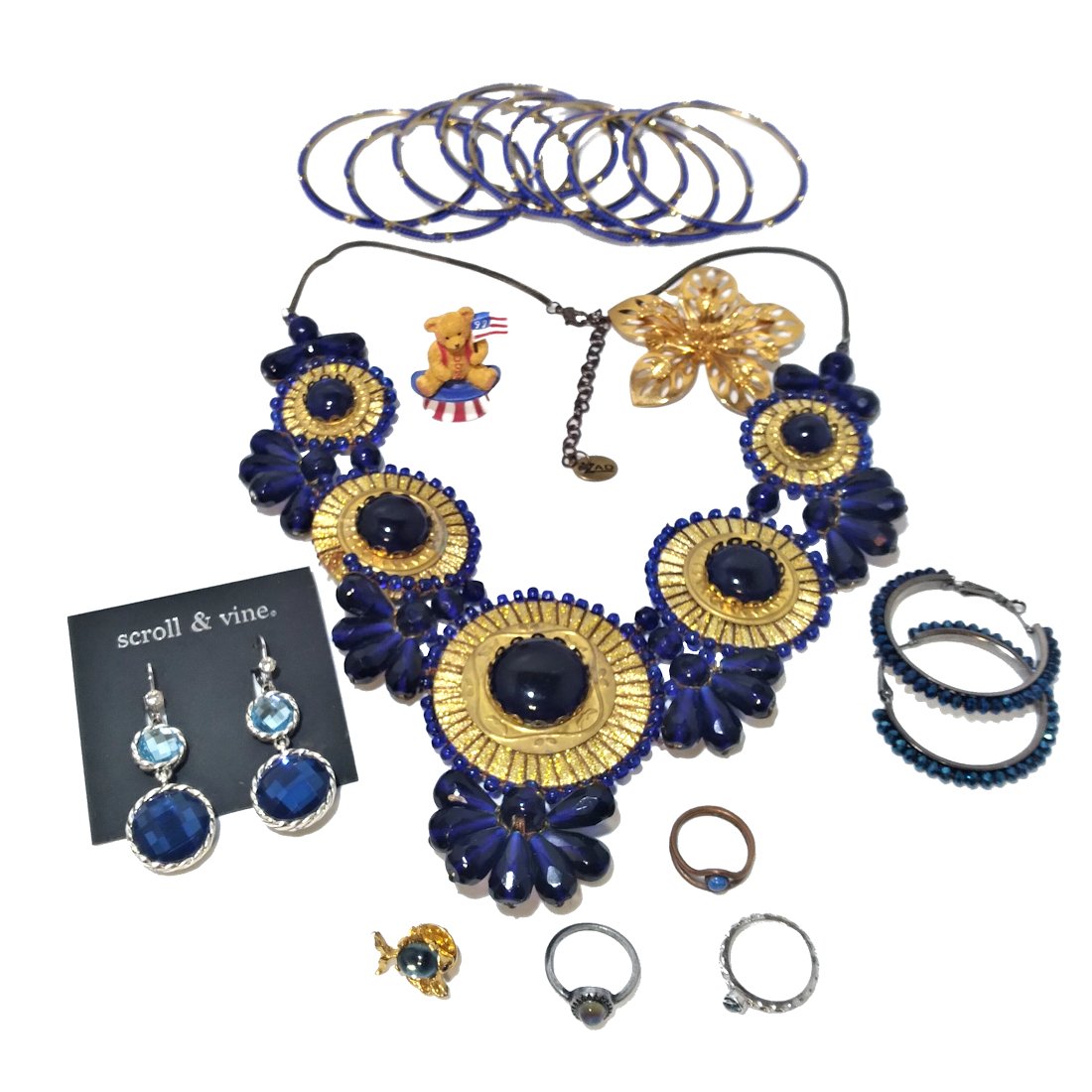 A BEAUTIFUL LARGE LOT INCLUDING A ZAD NECKLACE + MUCH MORE (1 of 2)