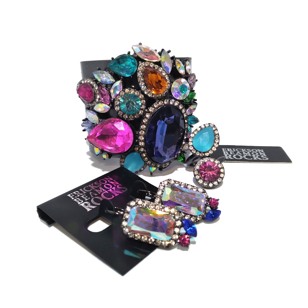 A FANTASTIC ERICKSON BEAMON ROCKS 3 PIECE JEWELED SET (1 of 5)