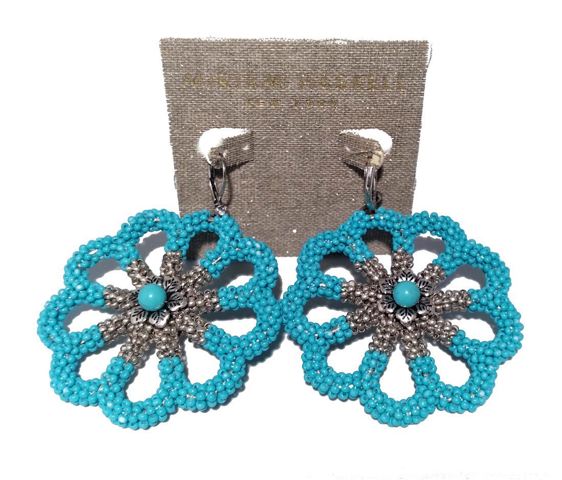 A PAIR OF EARRINGS BY MIRIAM HASKELL  NEW YORK (1 of 3)
