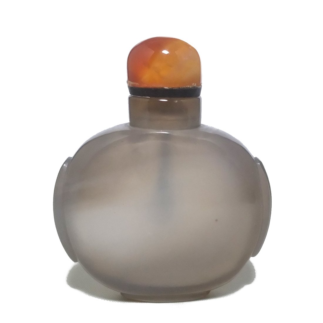 A FINE CHINESE SNUFF BOTTLE CARVED AGATE (1 of 9)