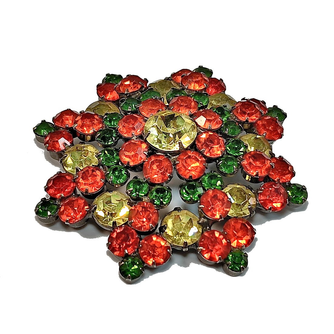 A FABULOUS LARGE VINTAGE BROOCH JULIANA VERIFIED (1 of 3)