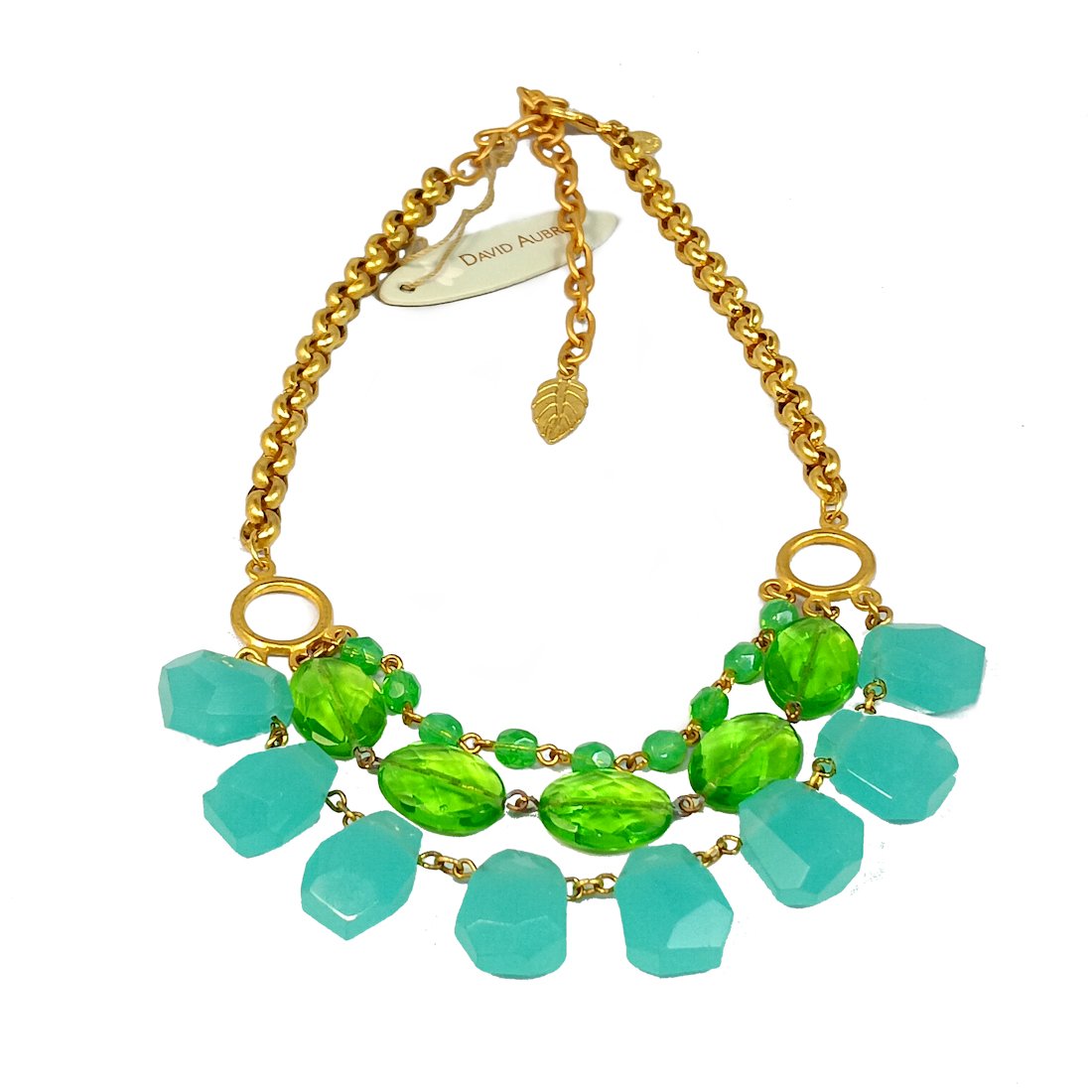 A BEAUTIFUL DAVID AUBREY NECKLACE 20" (1 of 2)