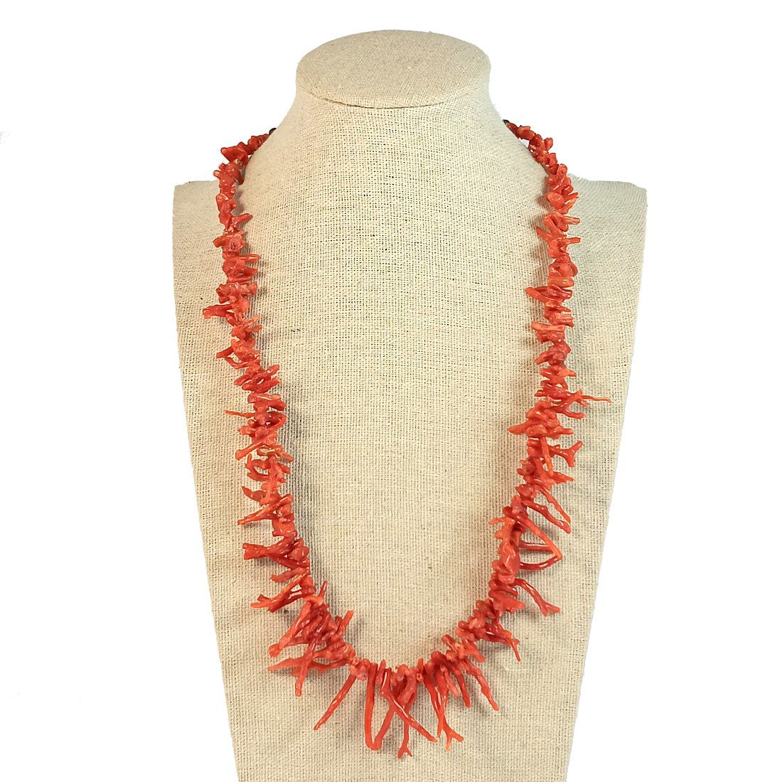 Native american coral necklace store