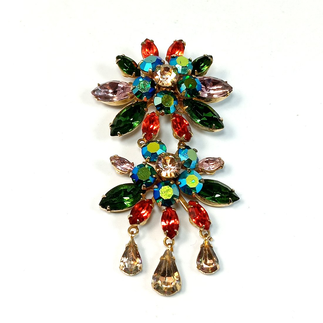 A WONDERFUL VINTAGE MID CENTURY CORO BROOCH 3" (1 of 4)