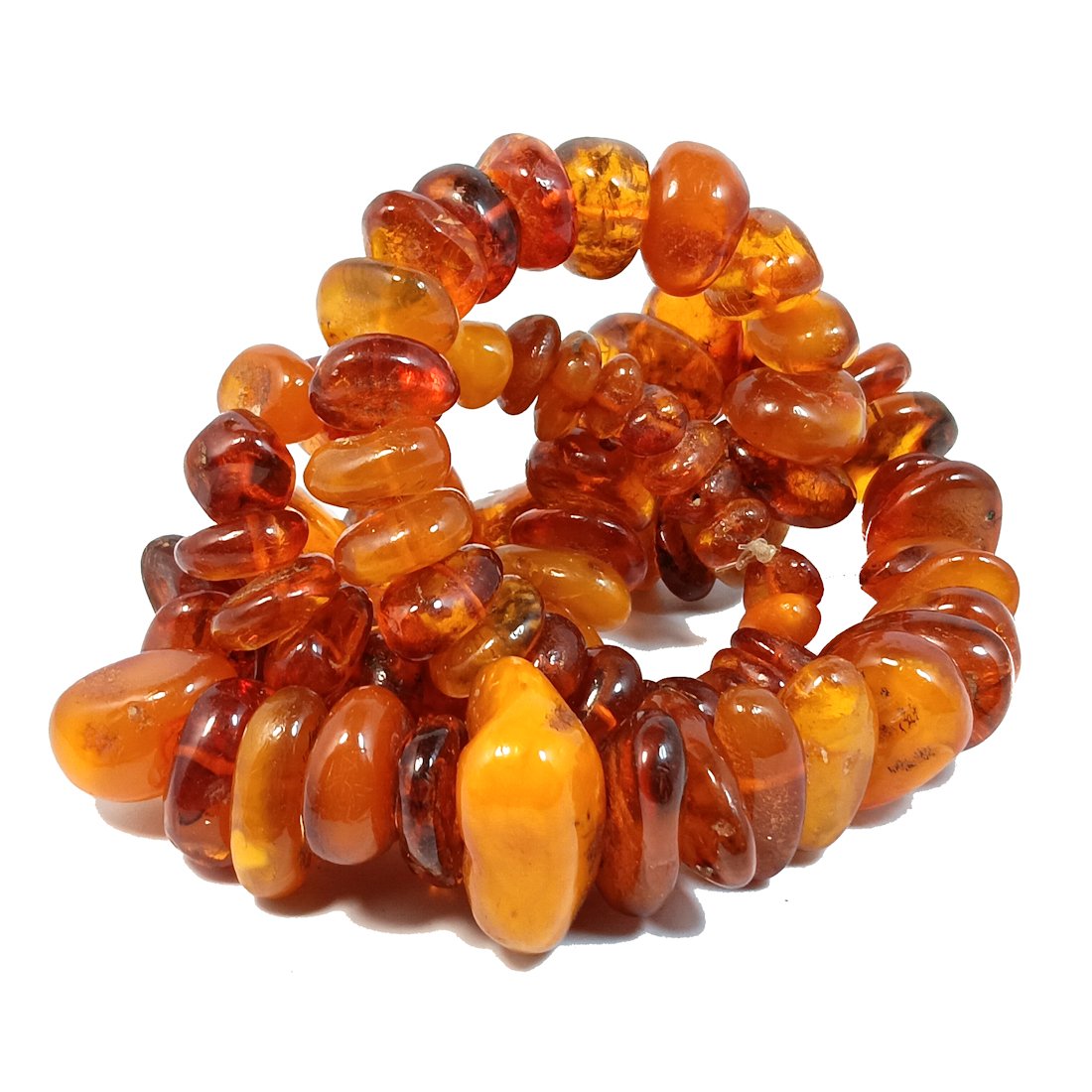 AN IMPRESSIVE LARGE 139 GRAMS NATURAL BALTIC AMBER NECKLACE 27" (1 of 2)