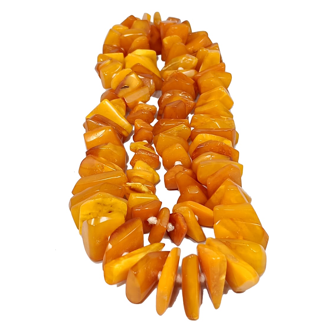 A SUPERB HUGE 83 GRAMS 30" VINTAGE BALTIC BUTTERSCOTCH AMBER NECKLACE (1 of 5)