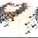 AN IMPORTANT MASSIVE GEMSTONE BIB NECKLACE SIGNED BY DESIGNER STEFAN DINU