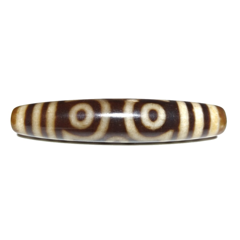 FINE SINO-TIBETAN MASTER AGATE DZI BEAD 6 EYES  68MM (1 of 5)