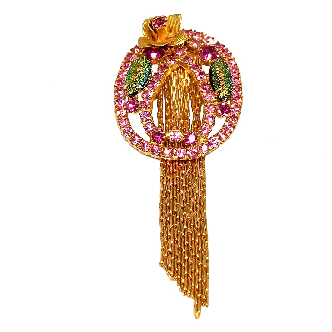 A FABULOUS VERIFIED ALICE CAVINESS VINTAGE RHINESTONE BROOCH: OFFERED HERE IS A FABULOUS VINTAGE RHINESTONE BROOCH, VERIFIED ALICE CAVINESS. IT MEASURES 3.75" LONG. WE PROVIDE IN-HOUSE/COMBINED SHIPPING FOR YOUR CONVENIENCE.SHIPPING INCLUDES INSURANCE.