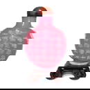 A RARE VERY FINE ANTIQUE CHINESE PEKING GLASS SNUFF BOTTLE 18TH C