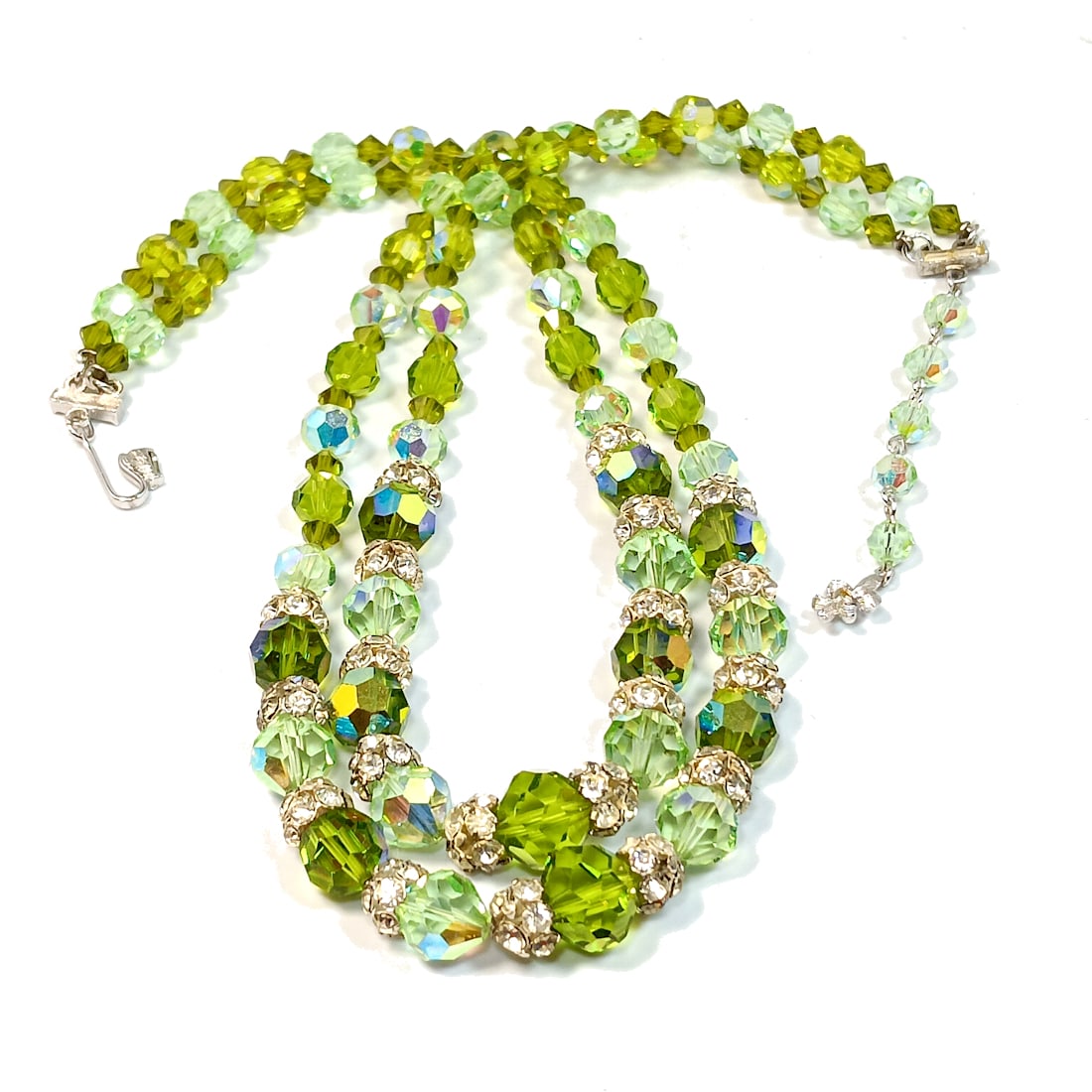 A BRILLIANT SIGNED VENDOME NECKLACE  MID CENTURY VINTAGE (1 of 3)