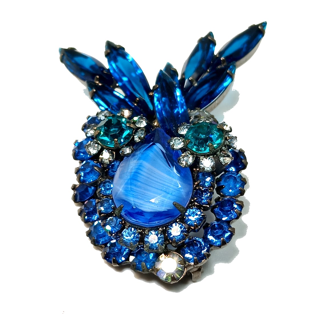 A STUNNING VINTAGE RHINESTONE BROOCH JULIANA D&E (1 of 4)