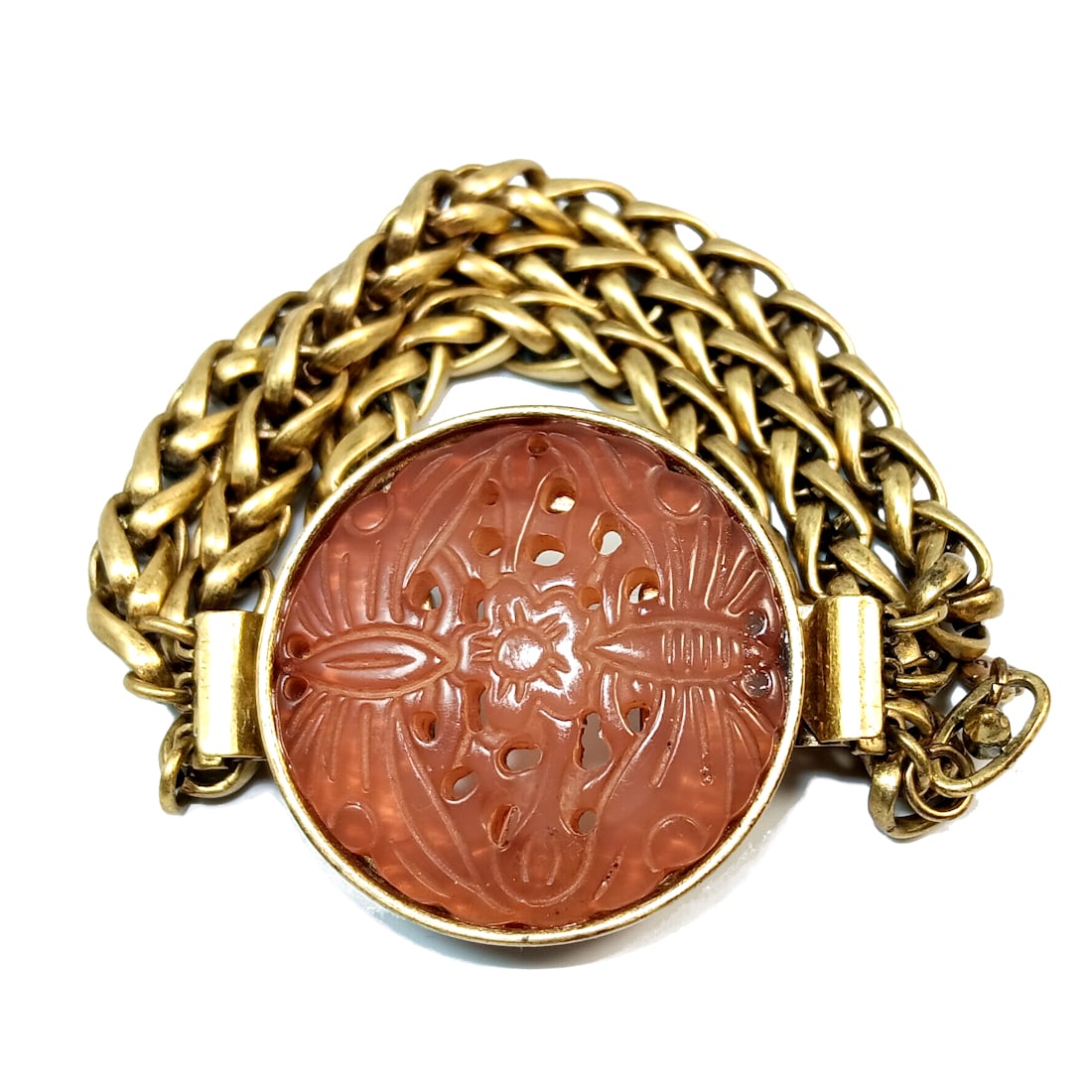 A STUNNING  LARGE SIGNED DESIGNER CONVERTIBLE BRACELET BY CABI (1 of 4)