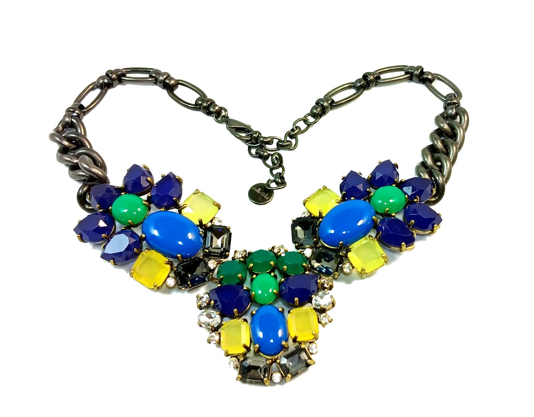 A GREAT HIGH-END STATEMENT NECKLACE BY STELLA AND DOT (1 of 3)