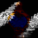 FINE ANTIQUE CHINESE ENAMEL SNUFF BOTTLE IMPERIAL YELLOW BLUE WHITE