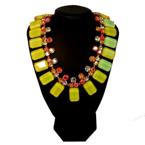 A SUPERB SUBSTANTIAL STATEMENT NECKLACE BY J. CREW