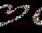 A FABULOUS PEARL NECKLACE BY DESIGNER STEFAN DINU 17"