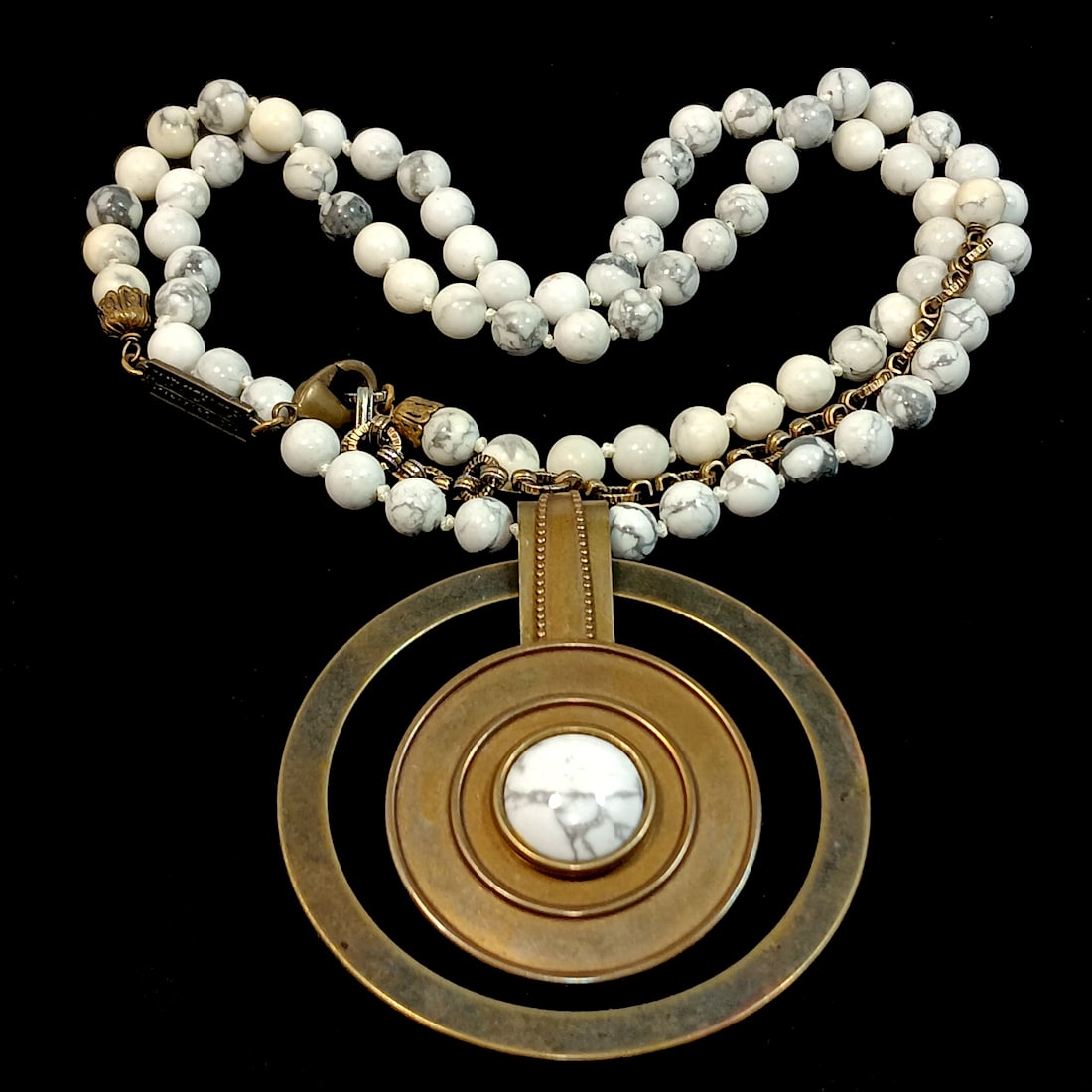 A LARGE STATEMENT NECKLACE BY JAN MICHAELS SAN FRANCISCO (1 of 5)