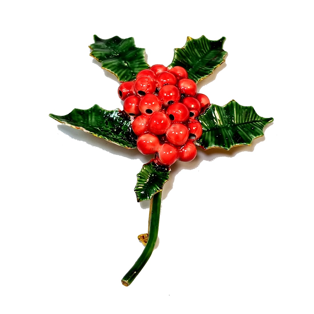 A LARGE VINTAGE SANDOR BROOCH CHRISTMAS (1 of 3)