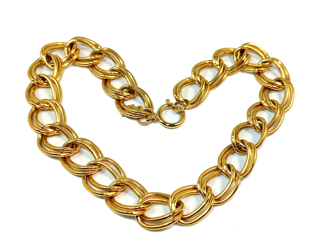 BEAUTIFUL VINTAGE PIERRE CARDIN CHAIN NECKLACE (1 of 4)