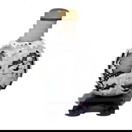 EXQUISITE ANTIQUE CHINESE PEKING GLASS SNUFF BOTTLE SNOW SCENE WOMAN TIGER CAMEL