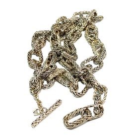 AN IMPRESSIVE NECKLACE BY DESIGNER ETIENNE AIGNER 22"