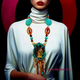 ECHOES OF THE ANCIENT - A HIGH-END HEIRLOOM NECKLACE ORIGINAL BY STEFAN DINU