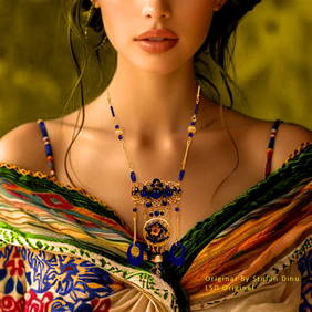 L'OEIL DE MINUIT - THE MIDNIGHT EYE PENDANT! NECKLACE ORIGINAL BY STEFAN DINU (1 of 3)