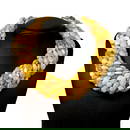 A SUPERB VINTAGE YELLOW OPALS NECKLACE 13 STRANDS DESIGNER STEPHEN DWECK