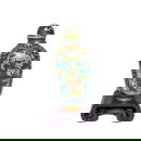 A VERY FINE 18TH C  ANTIQUE CHINESE CLOISONNE SNUFF BOTTLE