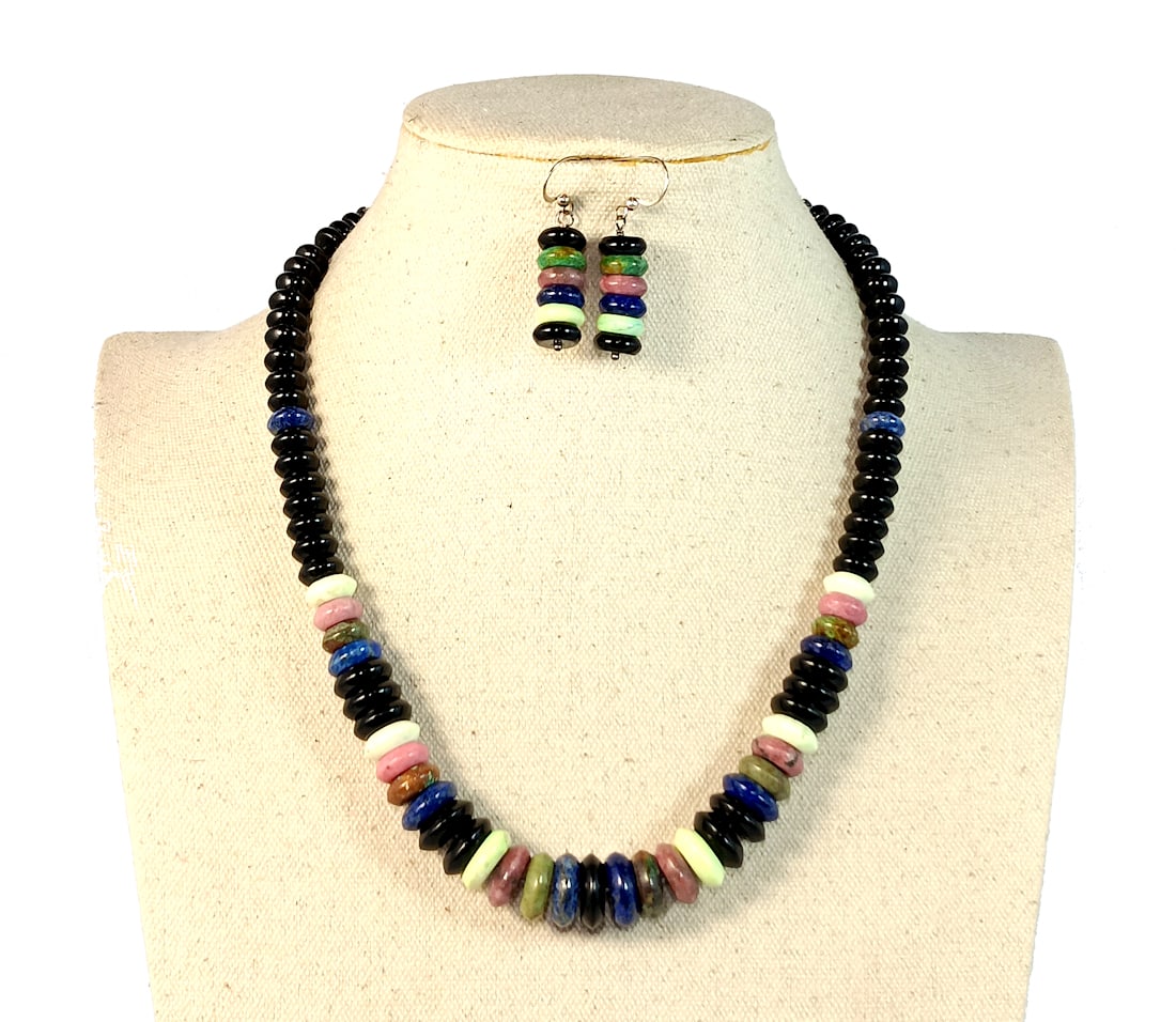 A STUNNING NECKLACE EARRINGS SET BY JAY KING DESERT ROSE TRADING (1 of 3)