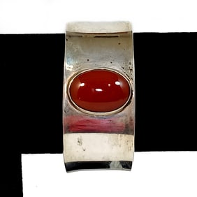 A FINE VINTAGE 925 MEXICAN CUFF 30 GR