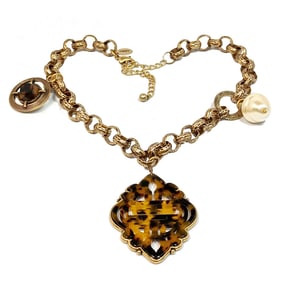 A BEAUTIFUL VINTAGE CHICO'S NECKLACE 19"