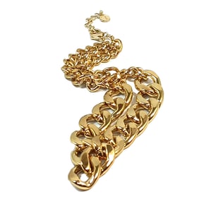 AN ELEGANT VINTAGE LINK NECKLACE BY TALBOT'S 19"
