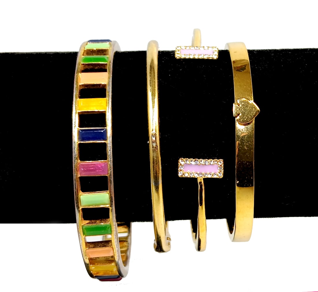 VINTAGE  LOT OF 4  BRACELETS BY DESIGNER KATE SPADE NEW YORK (1 of 3)