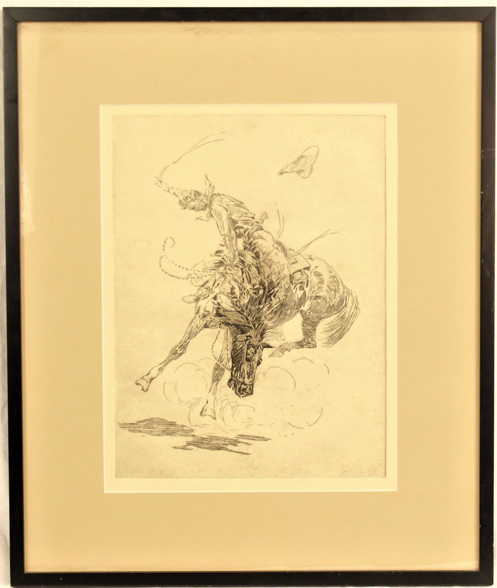 Edward Borein Etching (1 of 2)