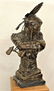 Large Native American Bronze