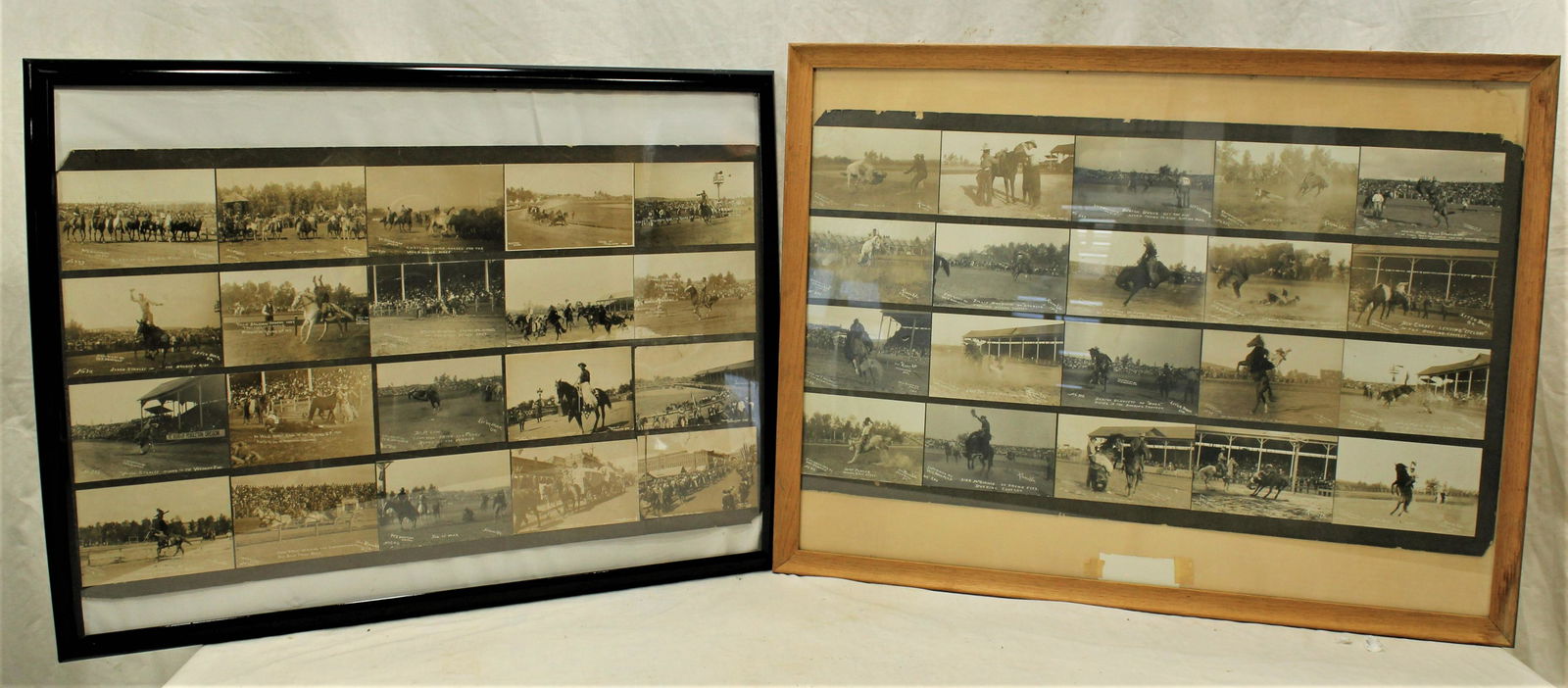 Pair of Rodeo Postcard Displays (1 of 3)