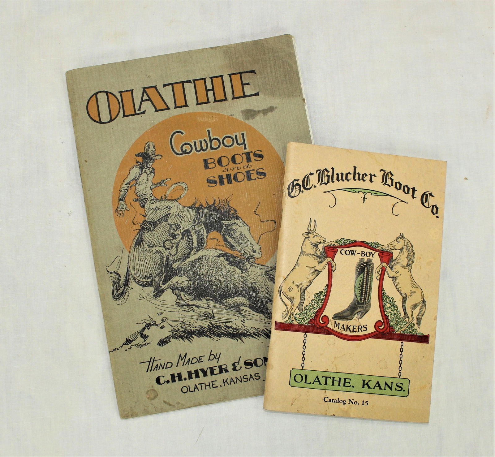 Pair of Early Boot Catalogs (1 of 1)