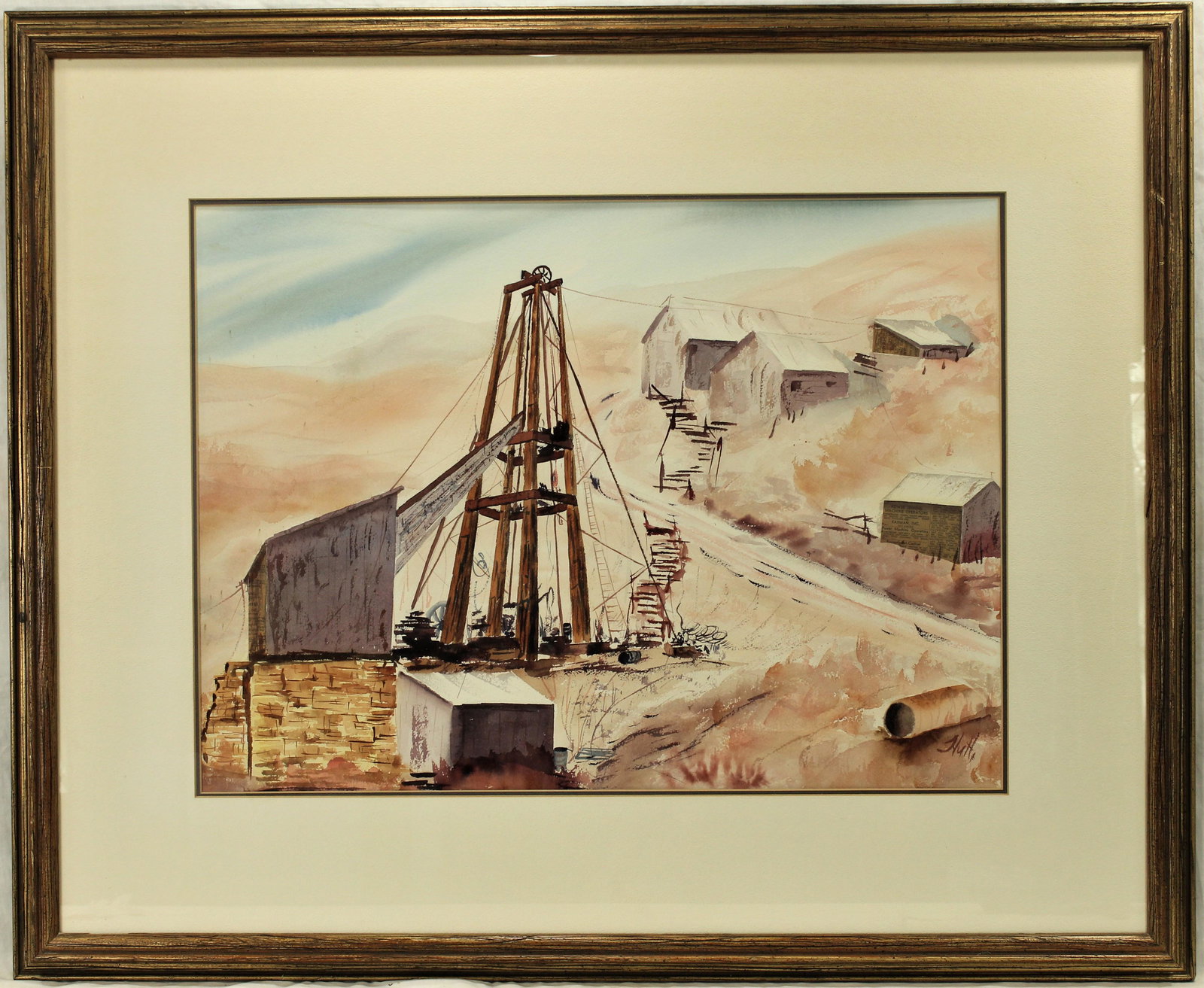 R.L. "Dick" Hutt Painting (1 of 2)