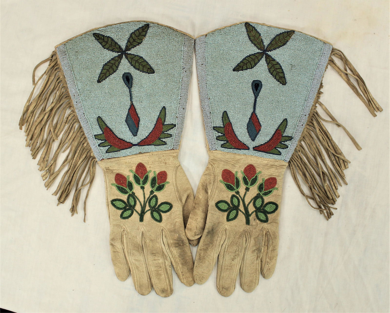 Plateau Beaded Gauntlets (1 of 2)