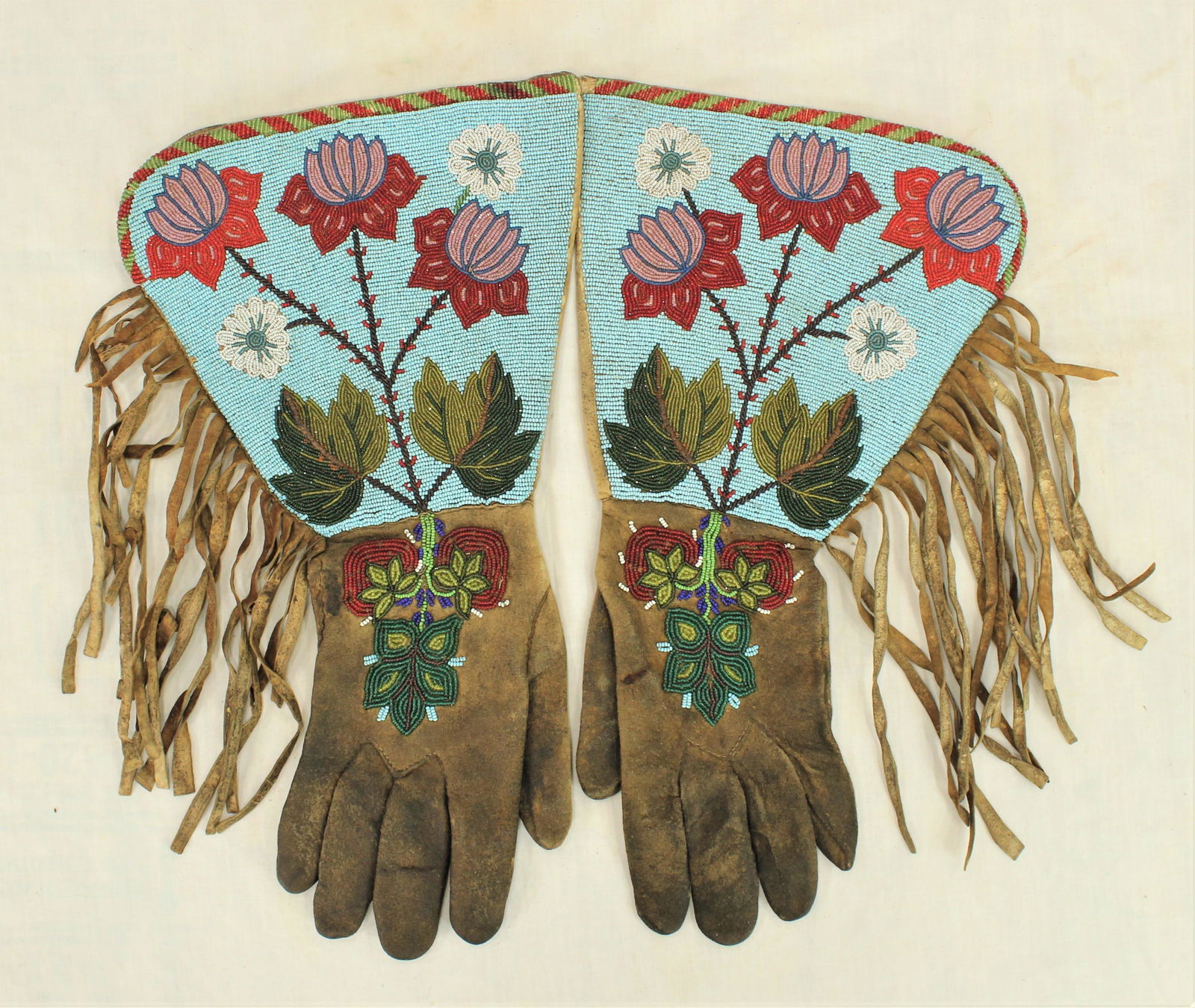 Plateau Beaded Gauntlets (1 of 2)