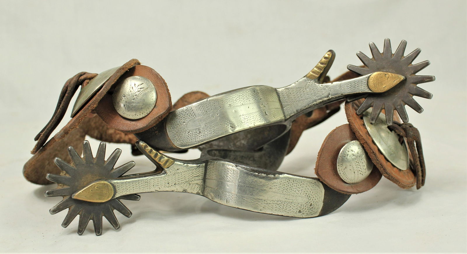 Rare Kelly Bro's Rattlesnake Spurs (1 of 2)