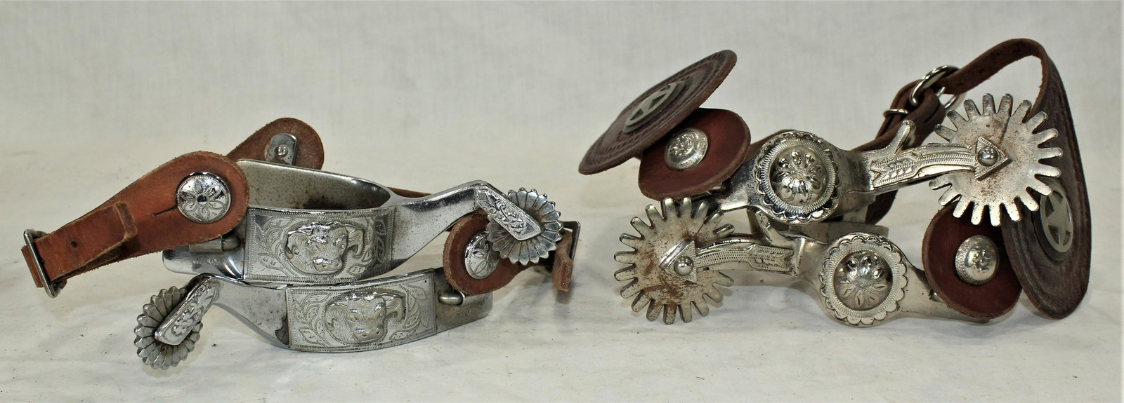 Lot of Two Pairs of Spurs (1 of 4)