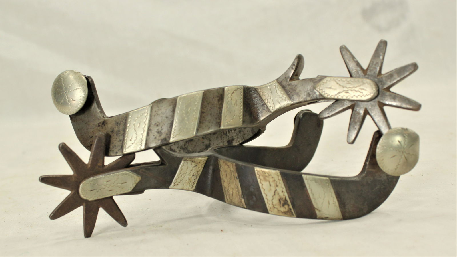 Inside Marked Crockett Spurs (1 of 3)