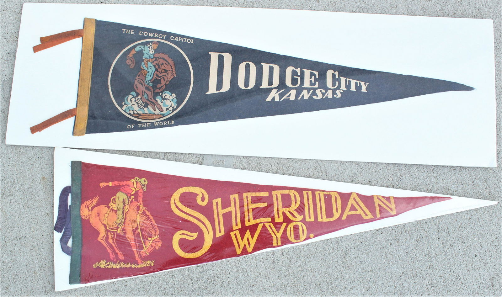 Two Rodeo Pennants (1 of 1)