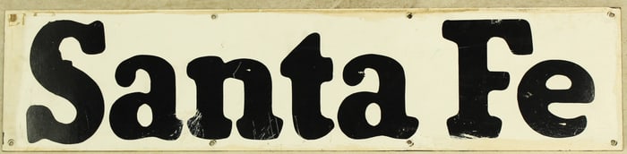 Santa Fe Sign