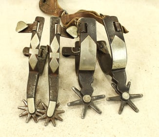 Grouping of Kelly Bro's Spurs