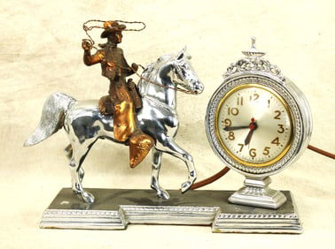 Antique Horse Clock