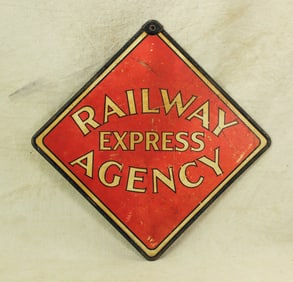 Railway Express Sign